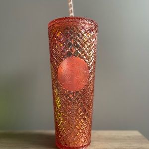 HOLIDAY 2021 rose gold tumbler BNWT